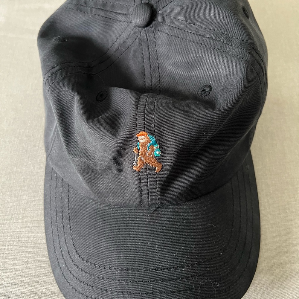 tentree Black Cap with Logo Tag